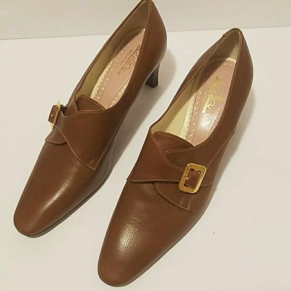 Women's Brooks Brothers Leather Shoes Size 8
